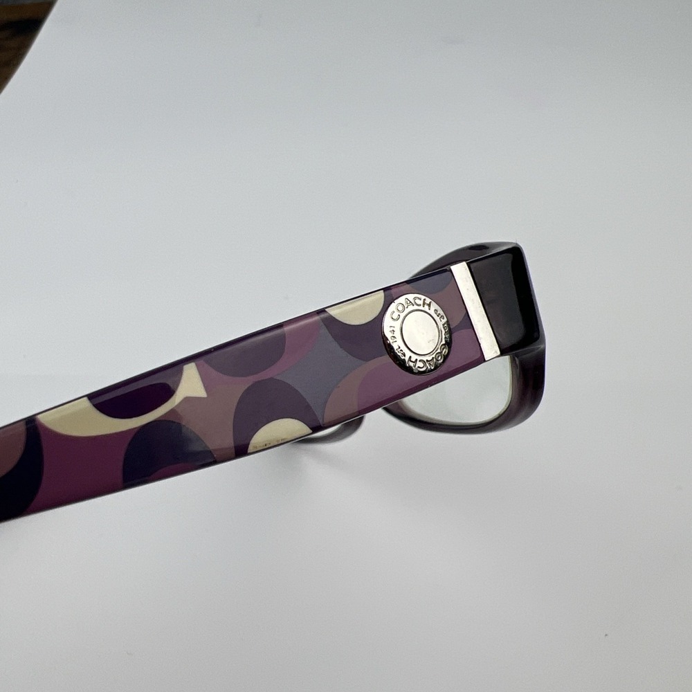 Coach Bernice 844 Purple Eyeglasses Womens Full Rim  51-18-130 Frames Only - Picture 8 of 13